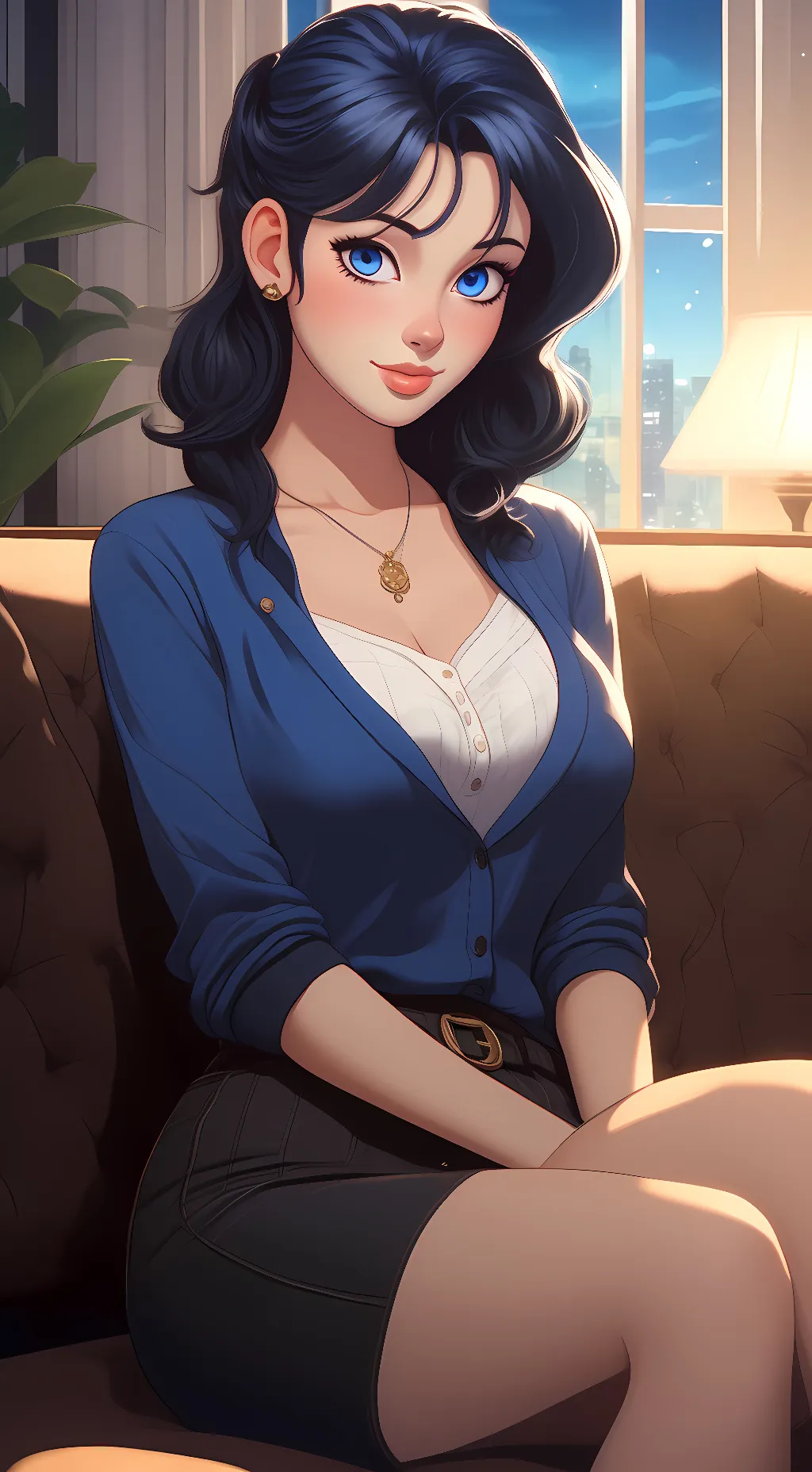 ai character: Nara background