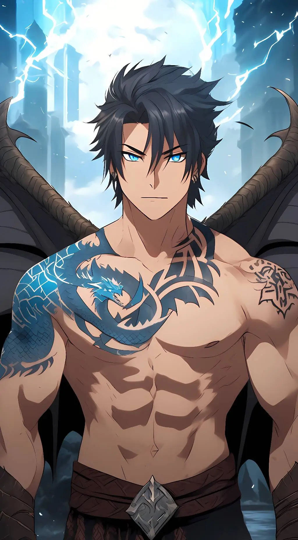 ai character: Hak Rhysand background