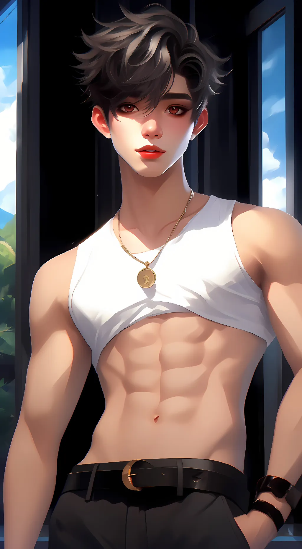 ai character: j,j background