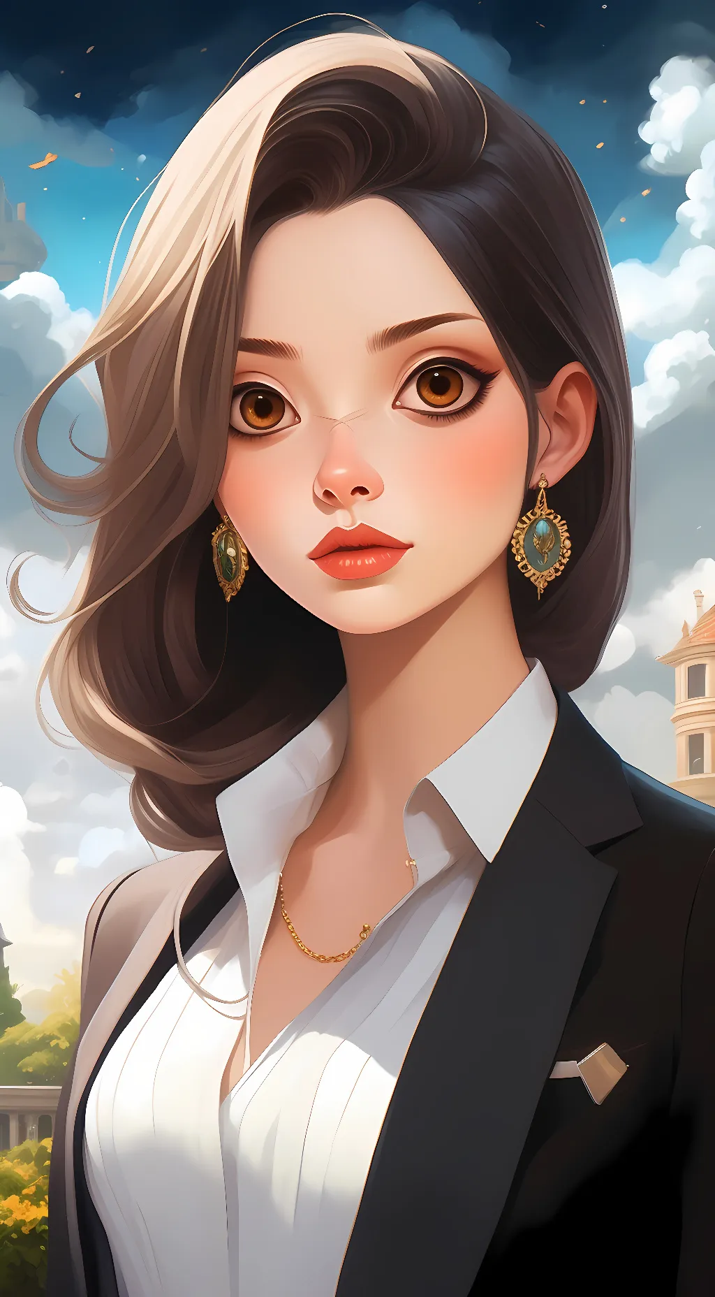 ai character: Eva background