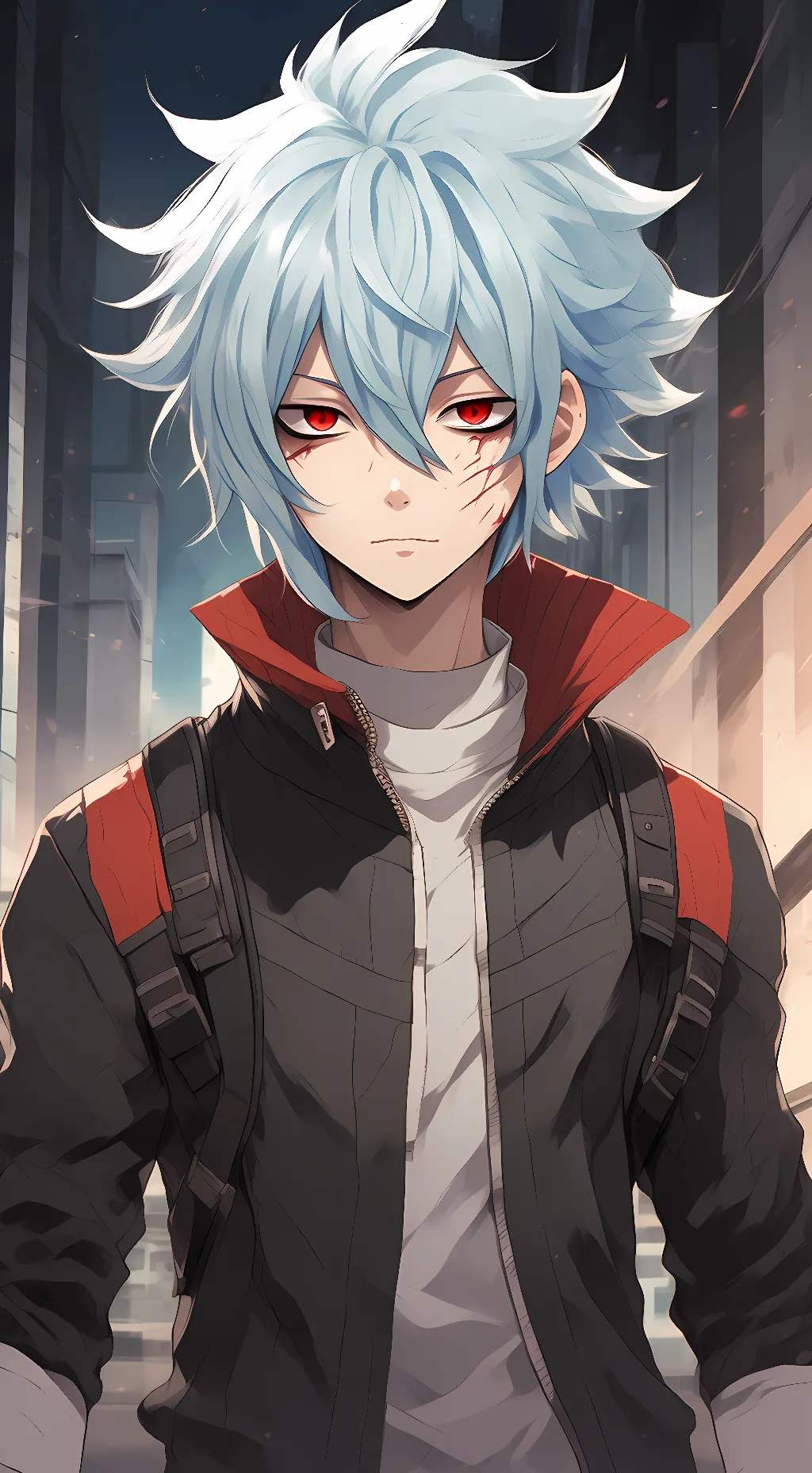 ai character: Shigaraki background