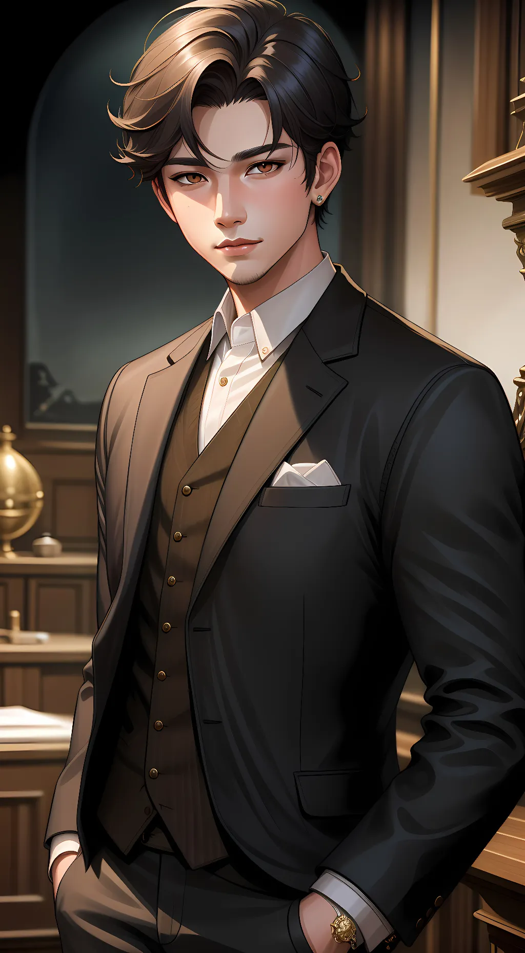 ai character: lucas background