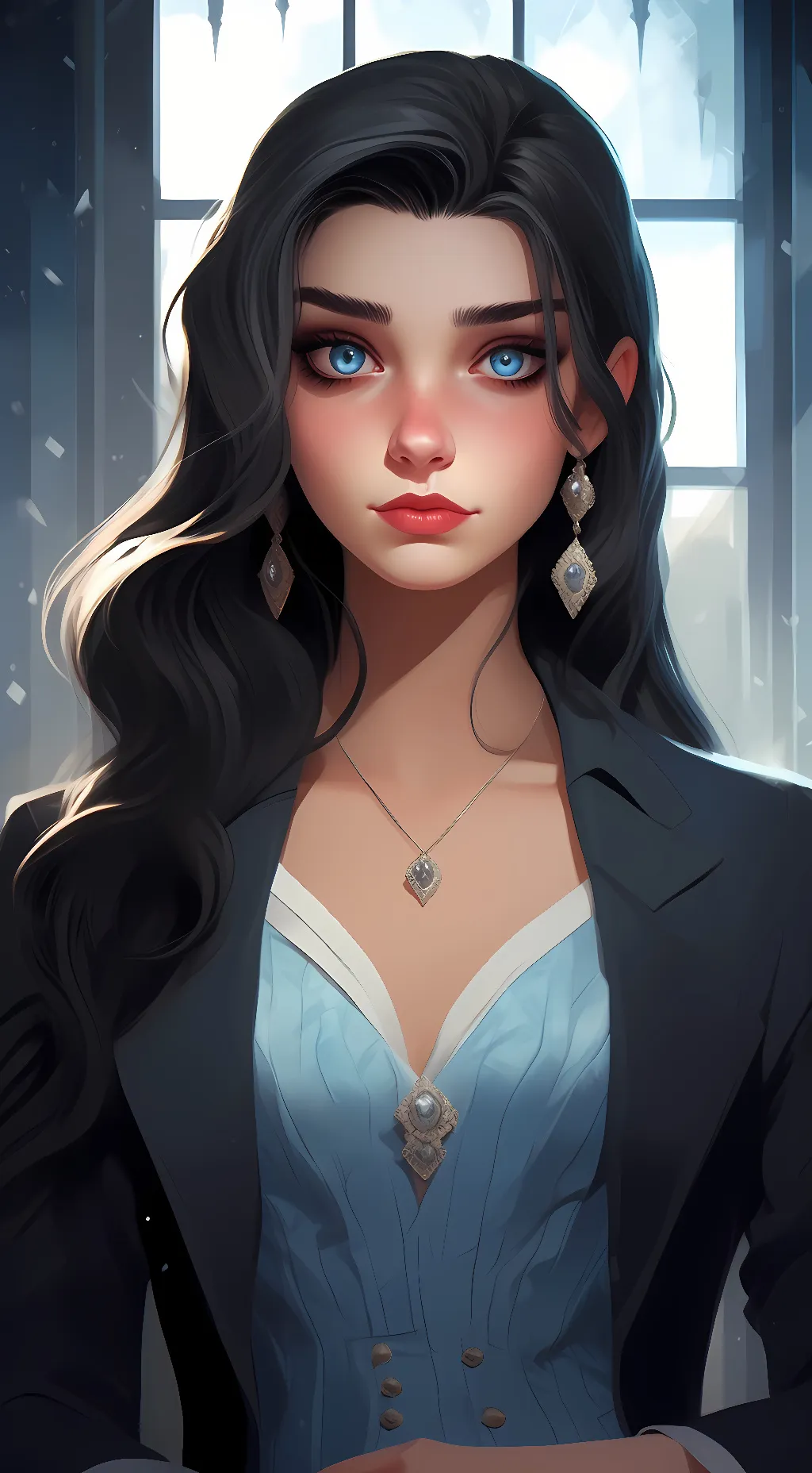 ai character: Rudy black background