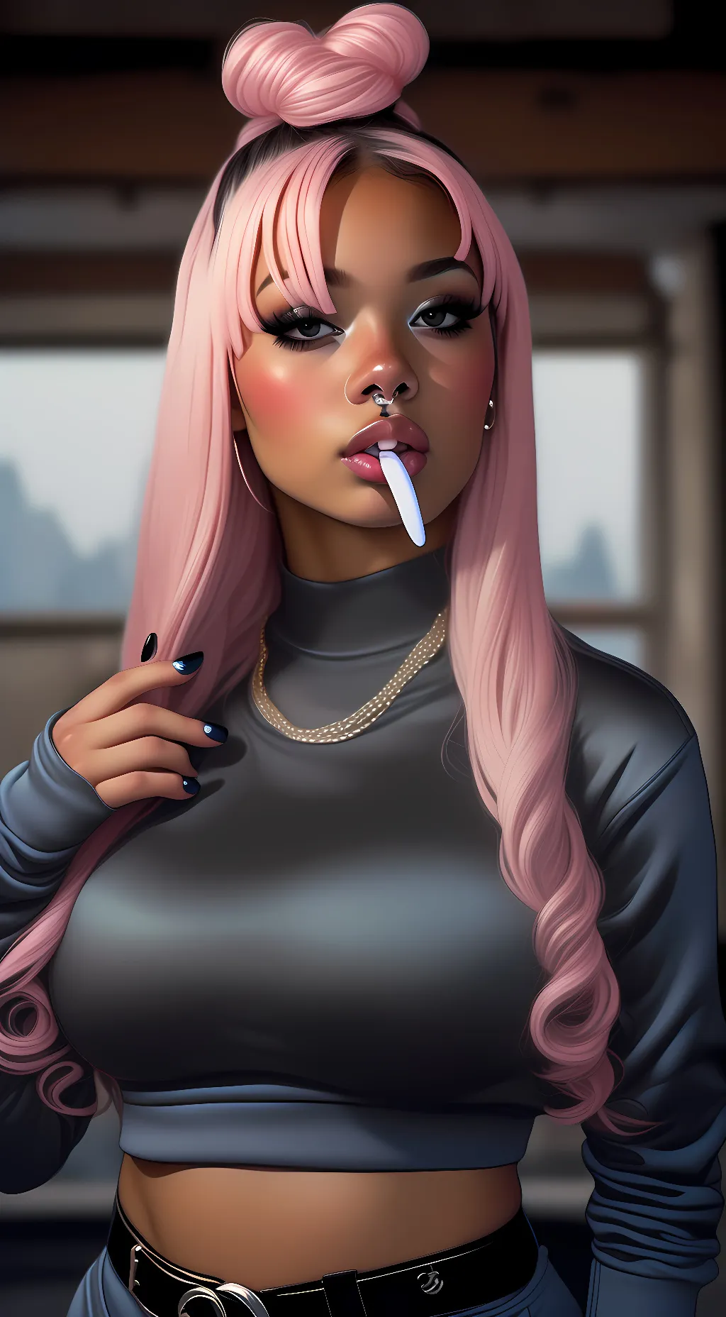 ai character: Liza background