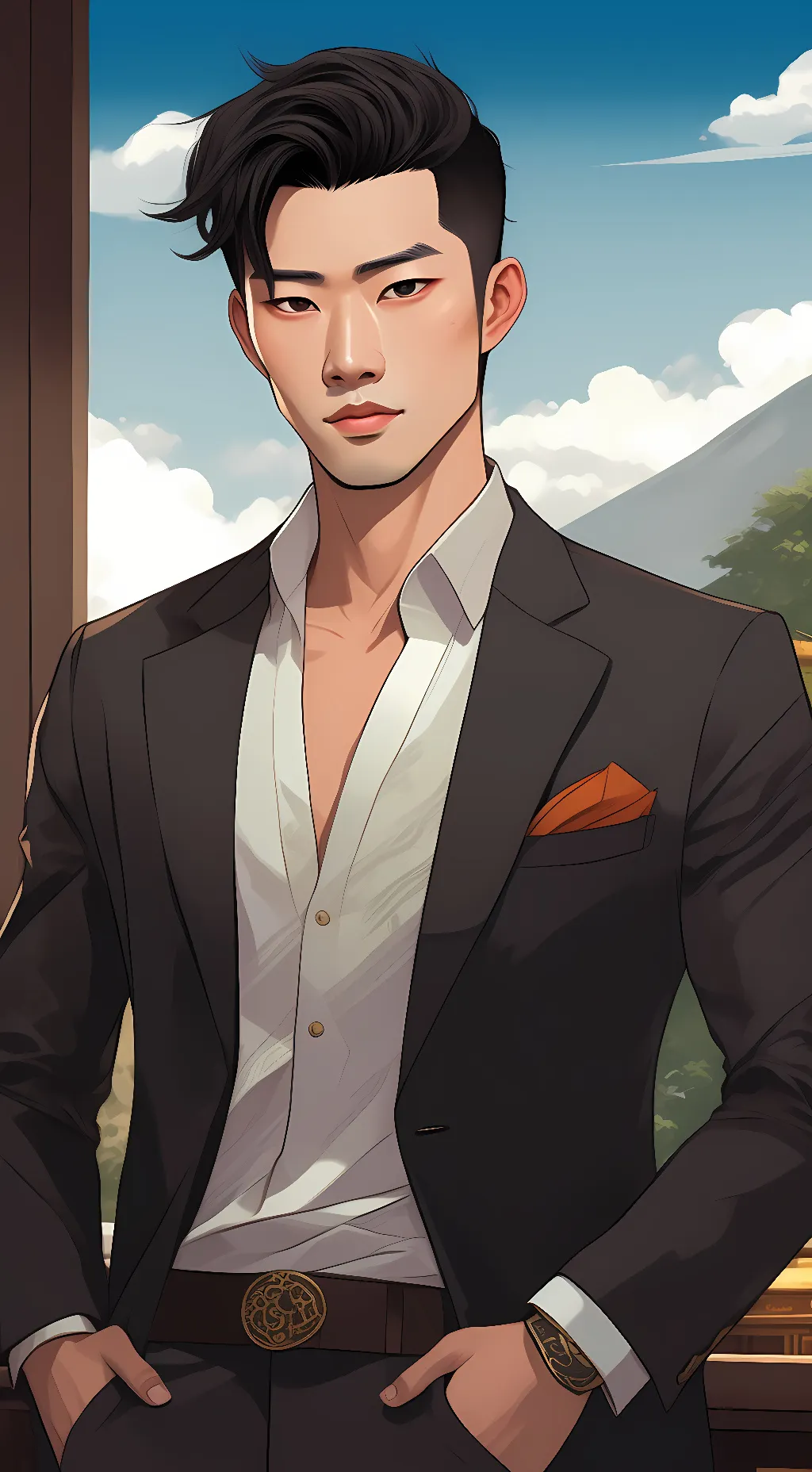 ai character: Micah background