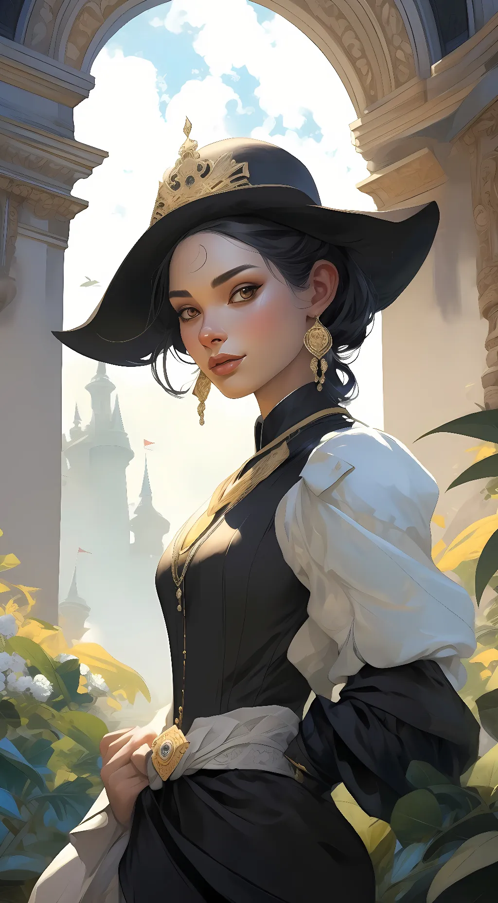 ai character: Isabella Blackwood background