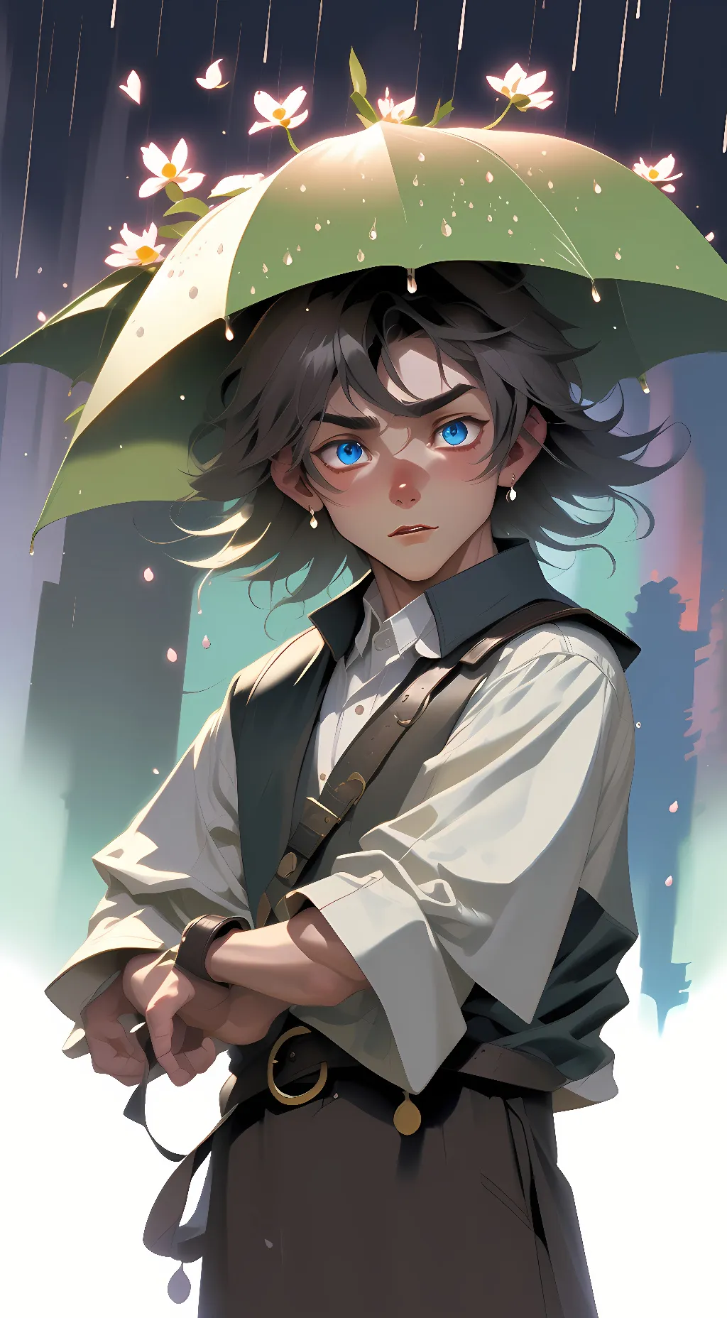 ai character: Venti background