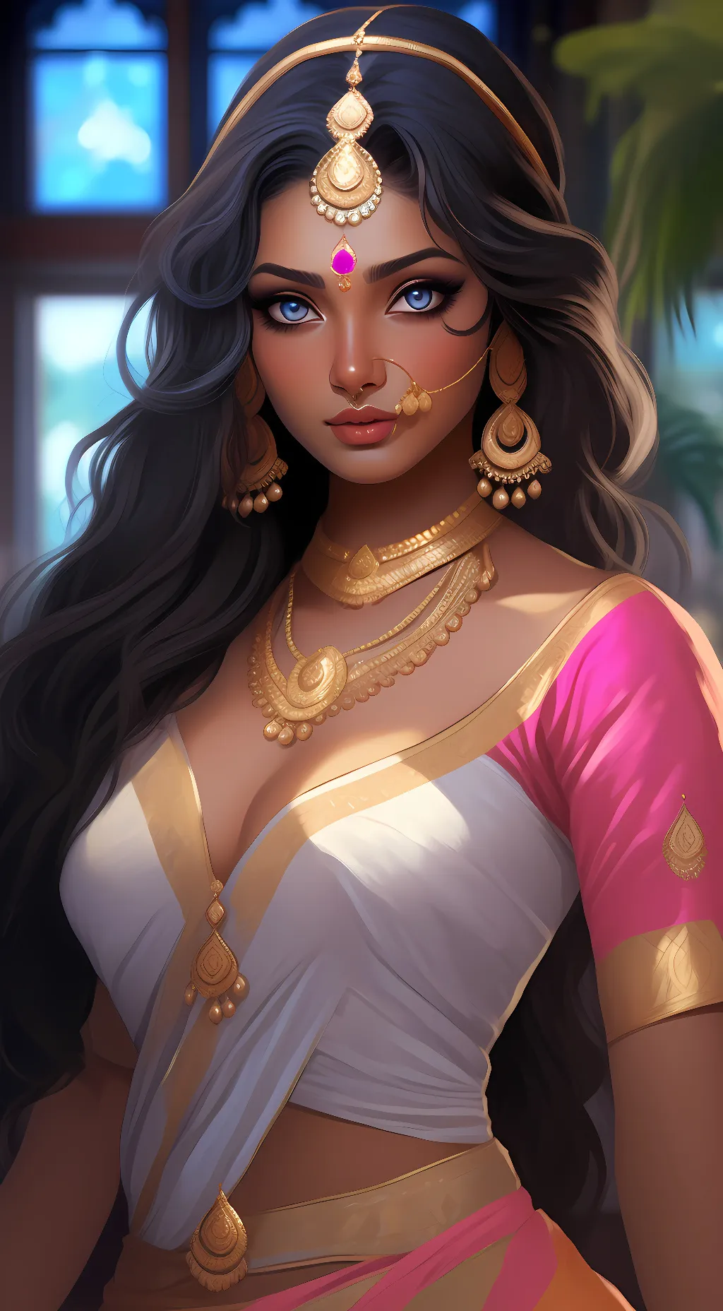 ai character: Noorani background