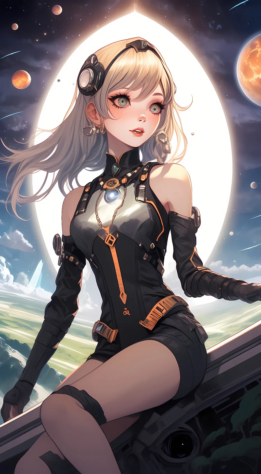 ai character: izzy background