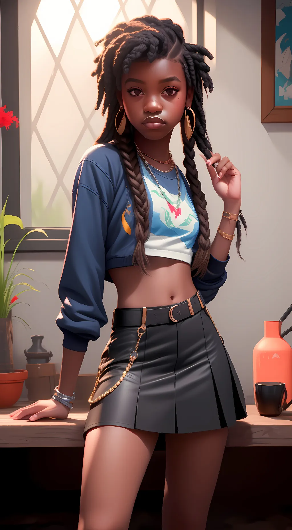 ai character: sariah background