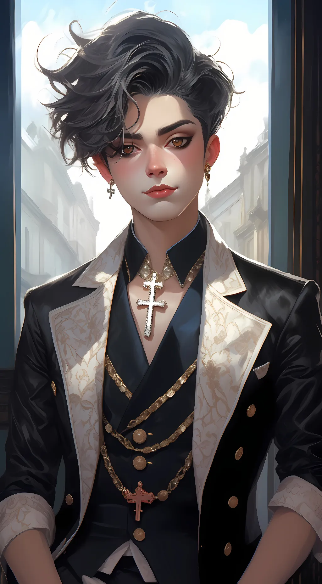 ai character: Enzo James background