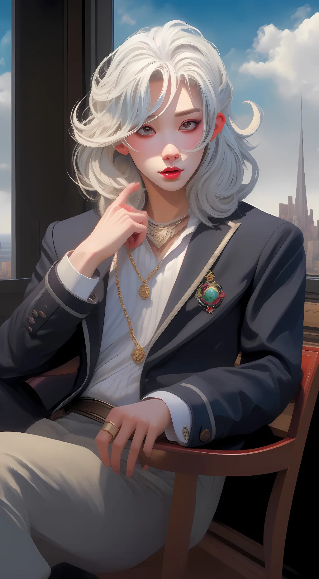 ai character: William  background