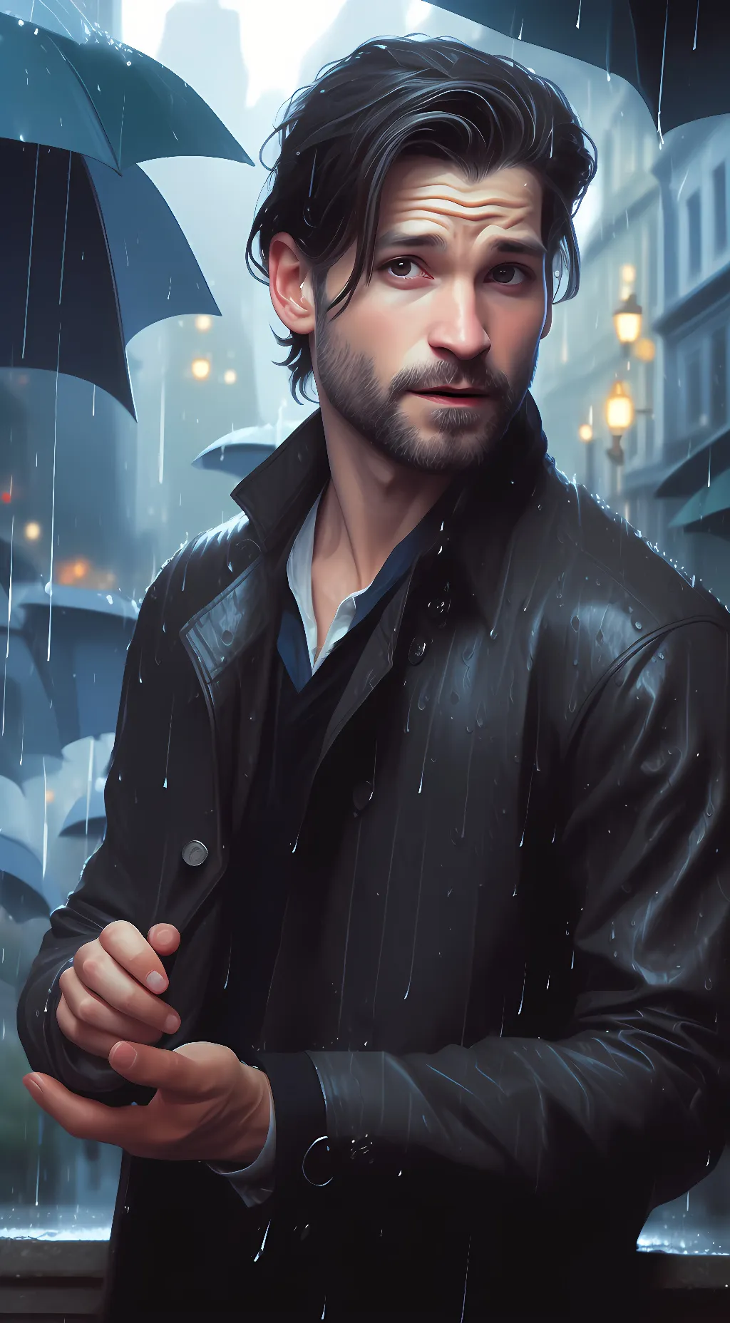 ai character: Elijah Blackwood background