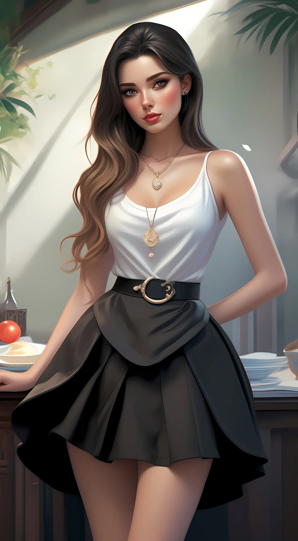 ai character: Nicole Harding background