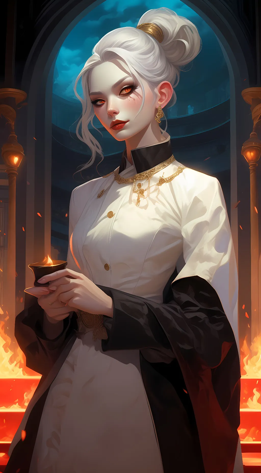 ai character: My friend background