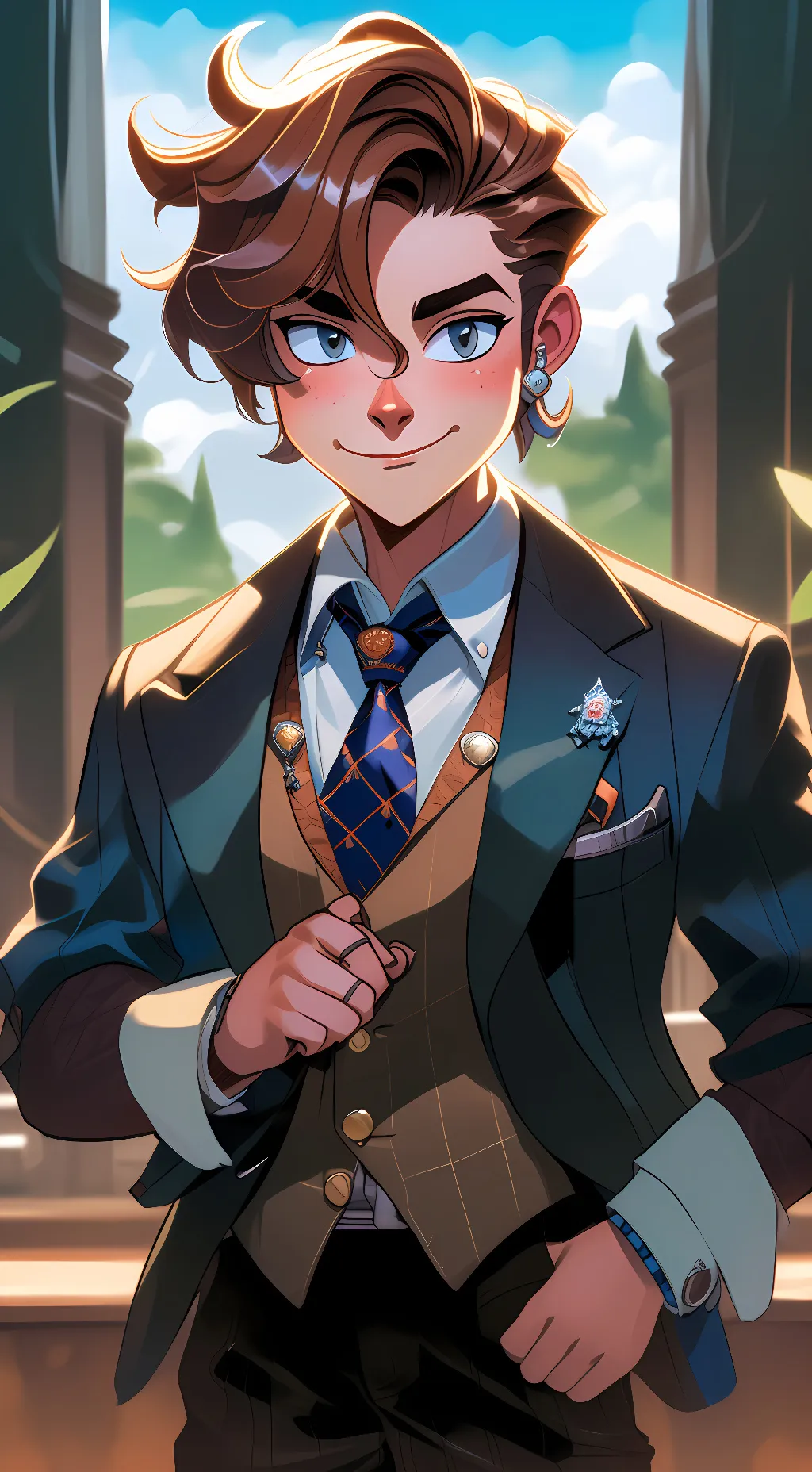 ai character: Thad background