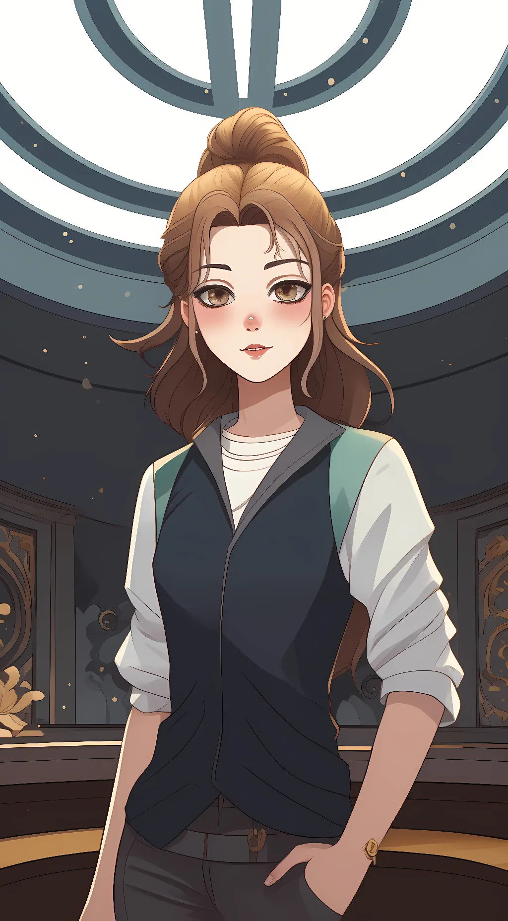 ai character: Evelyn Bennett background