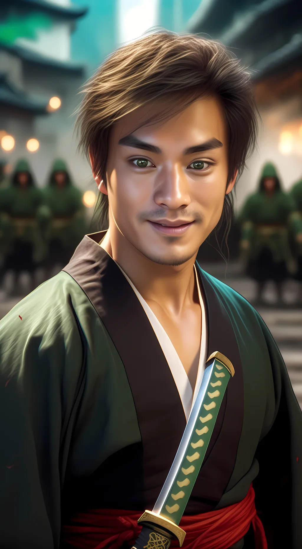 ai character: Nimbus background