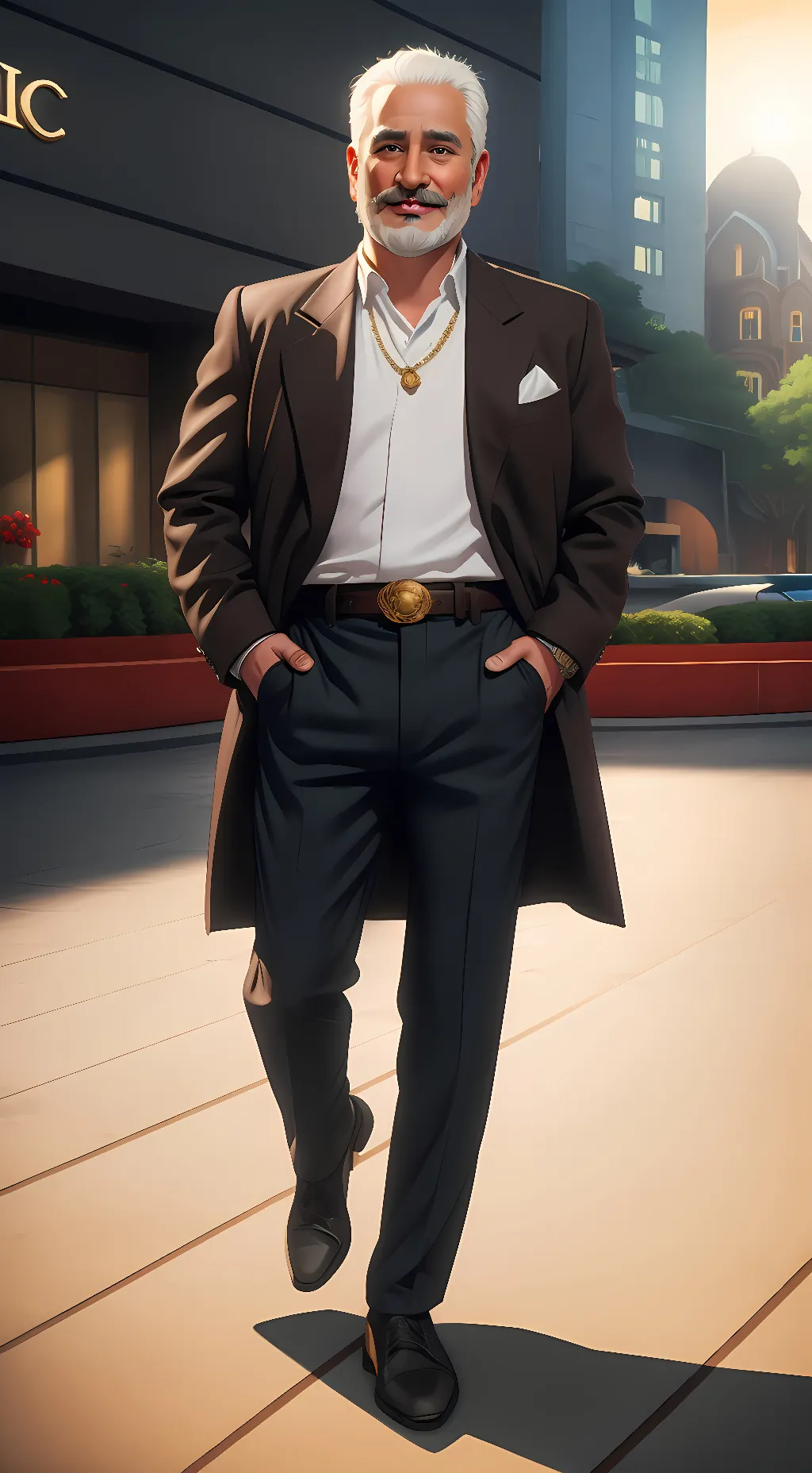 ai character: Mexican General  background