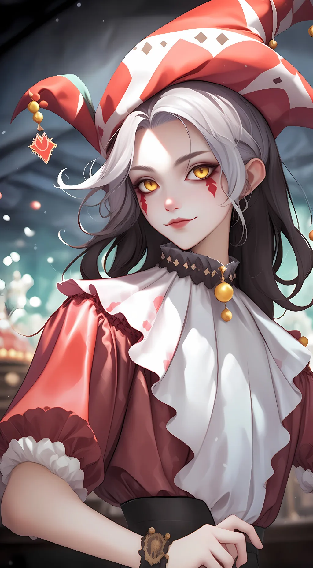 ai character: Rex the Jester  background