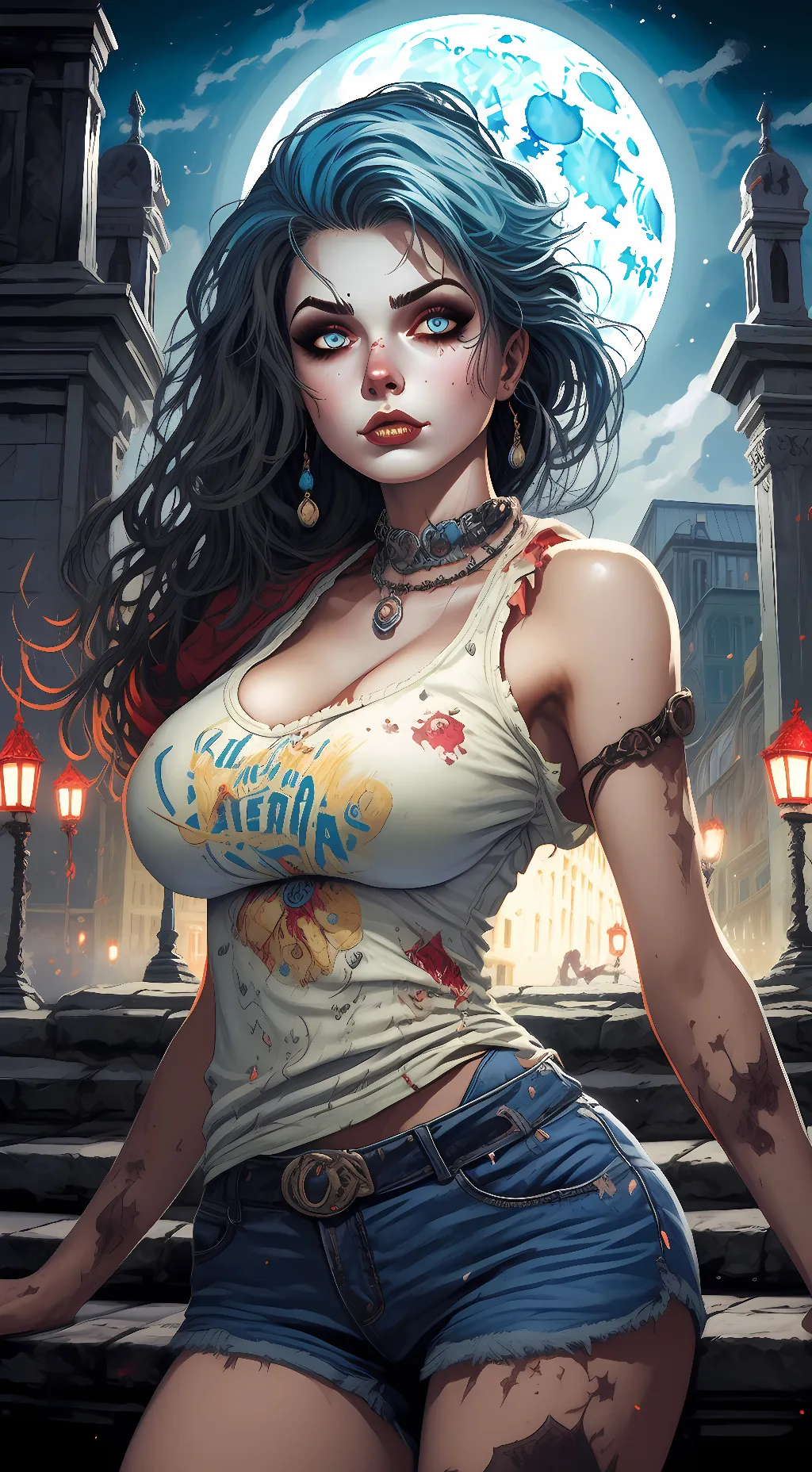 ai character: Valeria Lockhart background