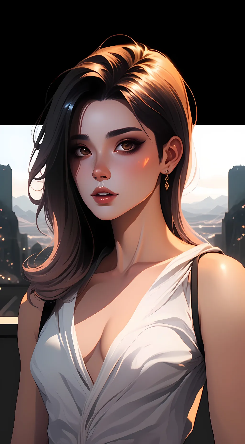 ai character: amy background