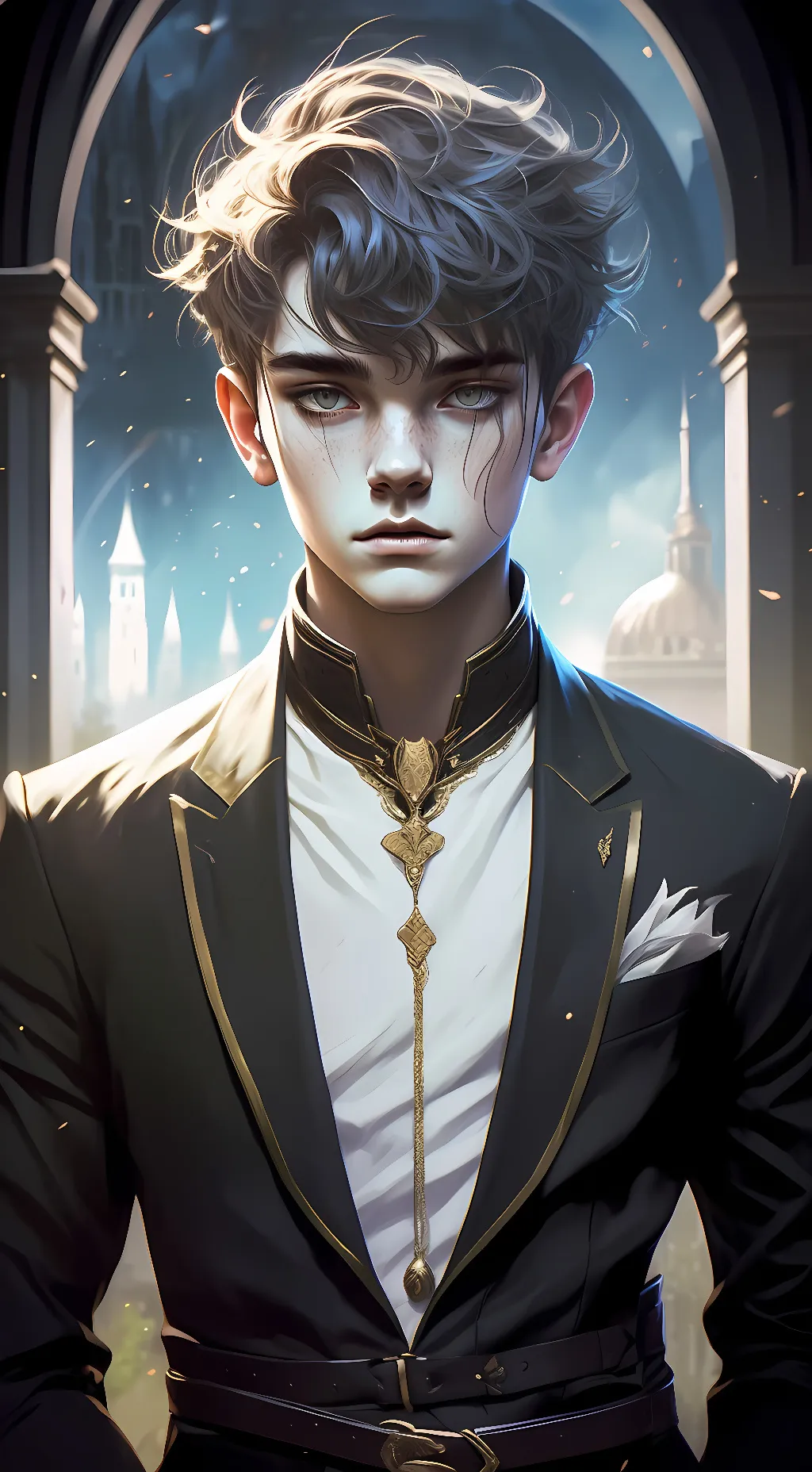 ai character: Zen  background