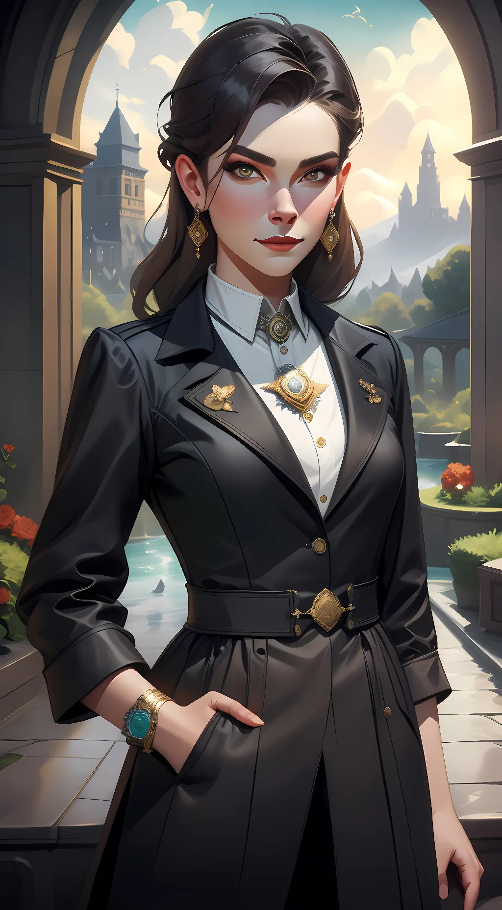 ai character: Anna  background