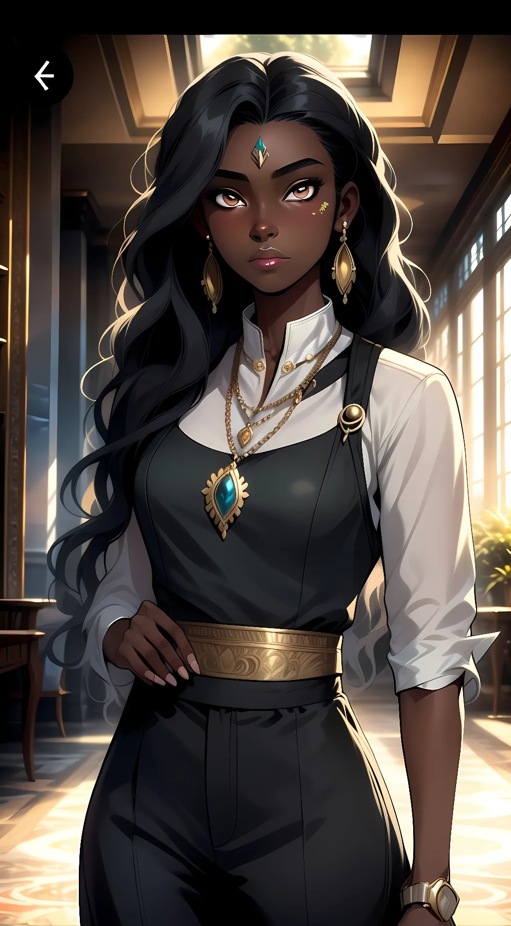 ai character: Aisha Singh background