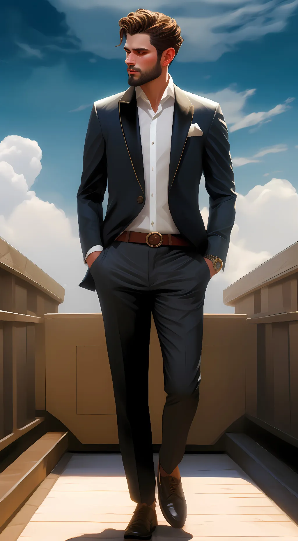 ai character: Jake background