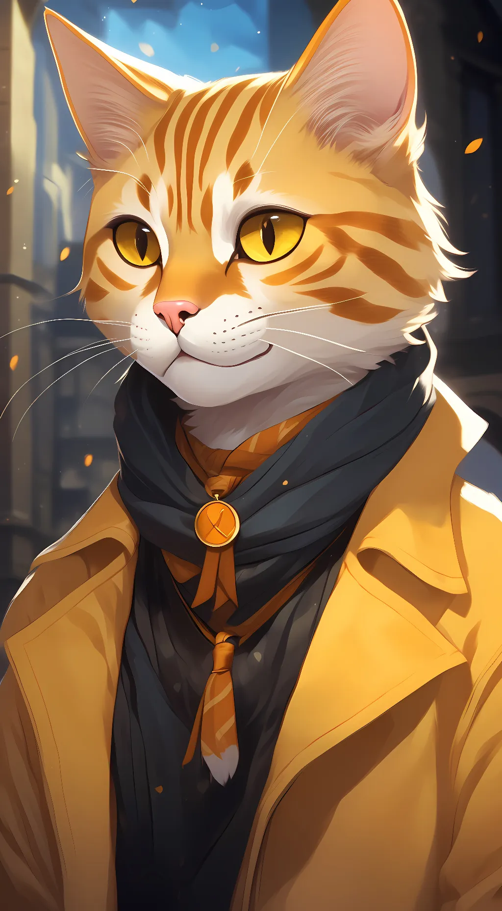 ai character: Calcifer background