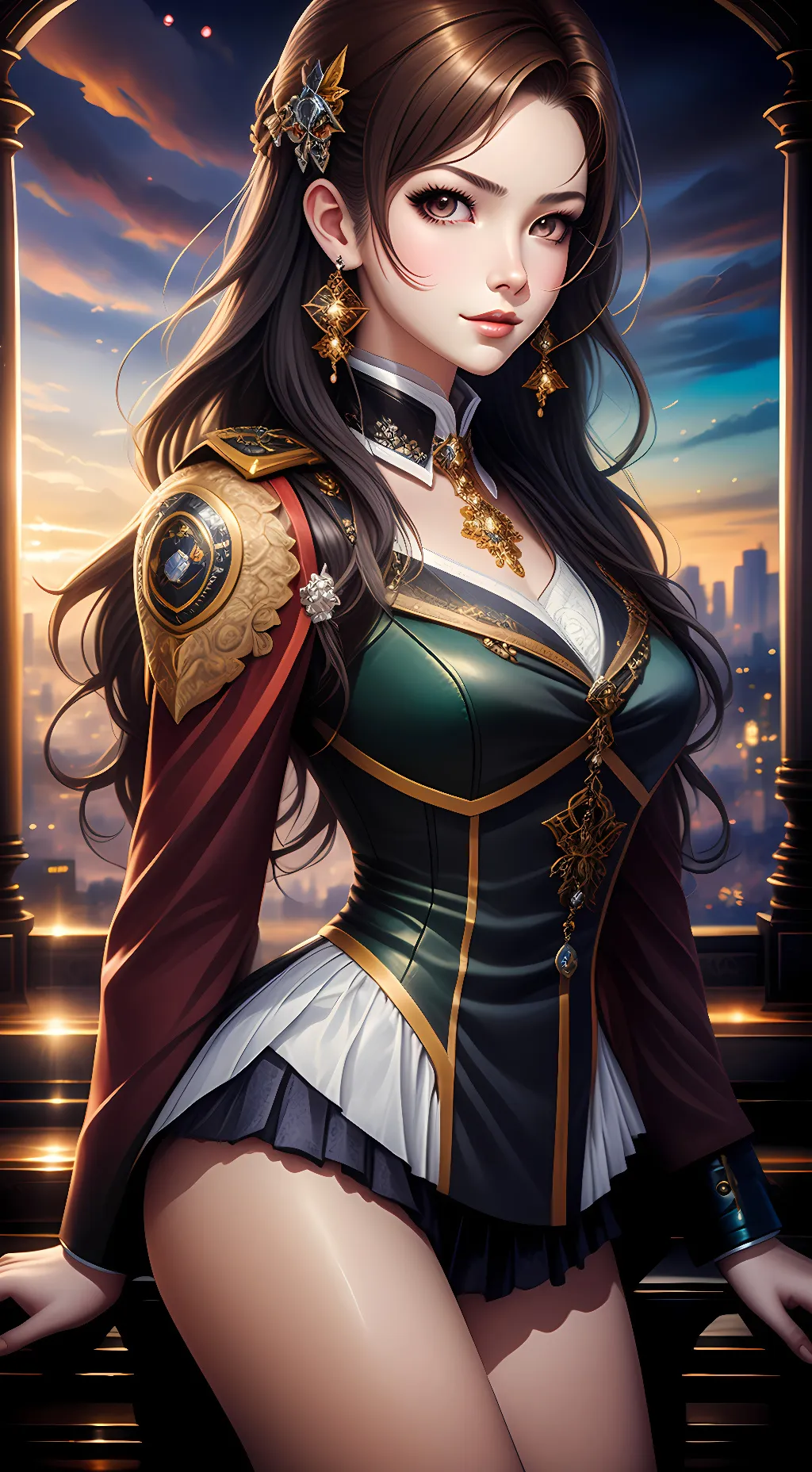 ai character: Suki  background