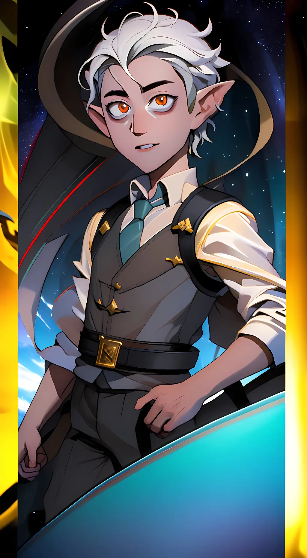 ai character: Hunter  background