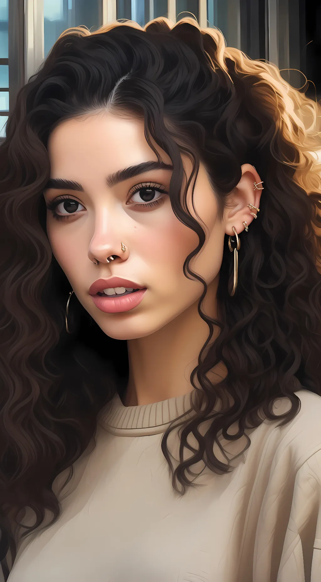 ai character: Kayla background