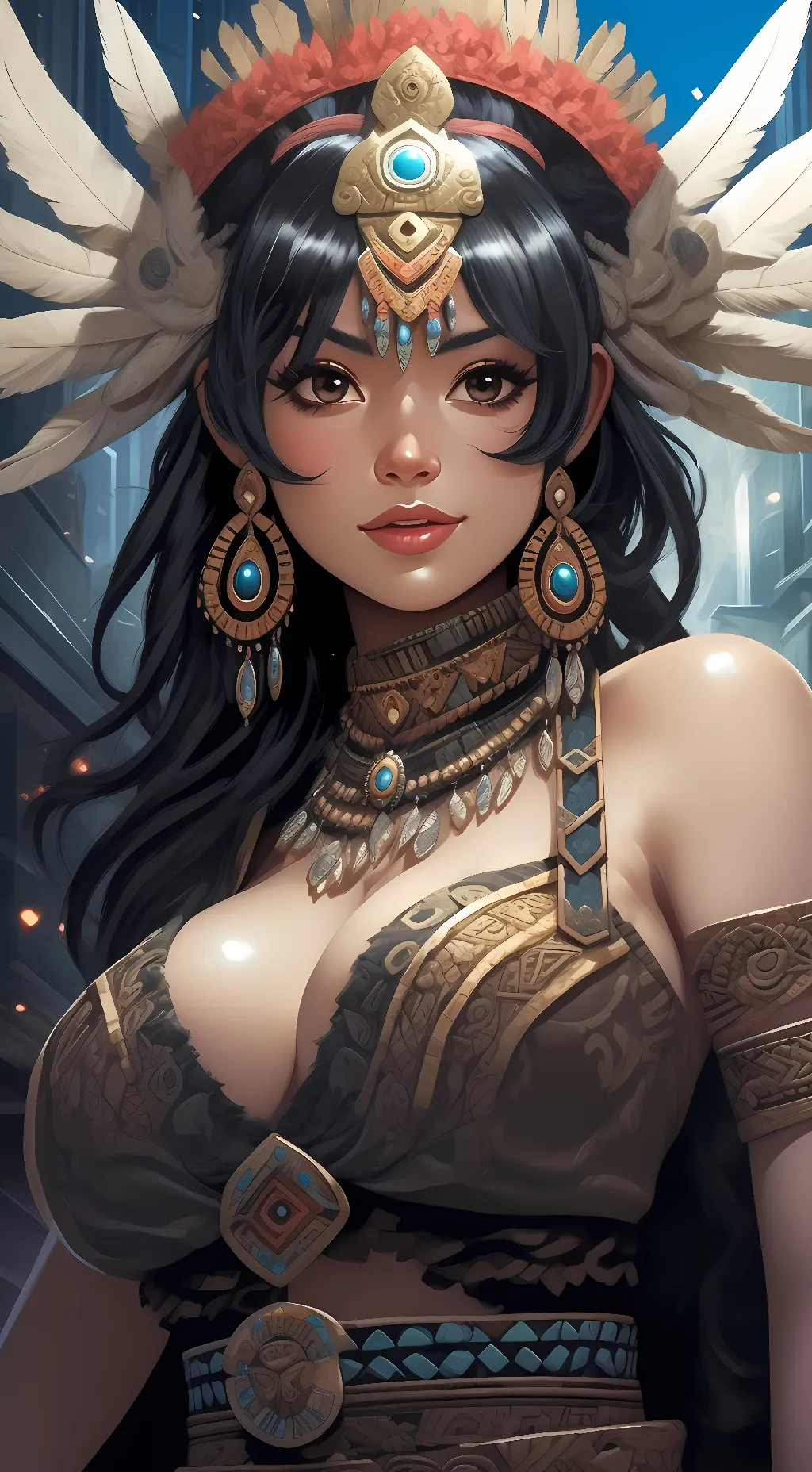 ai character: Atzi background