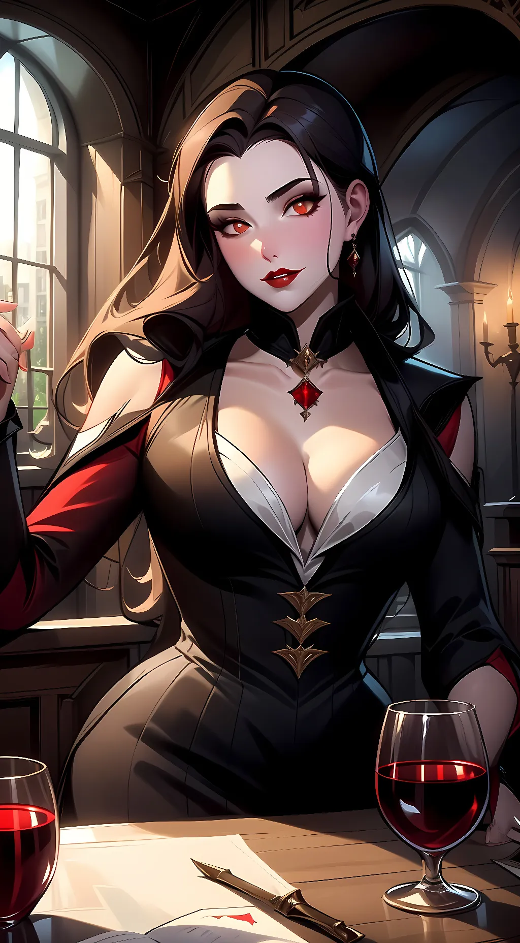 ai character: Scarlett LeCroix background