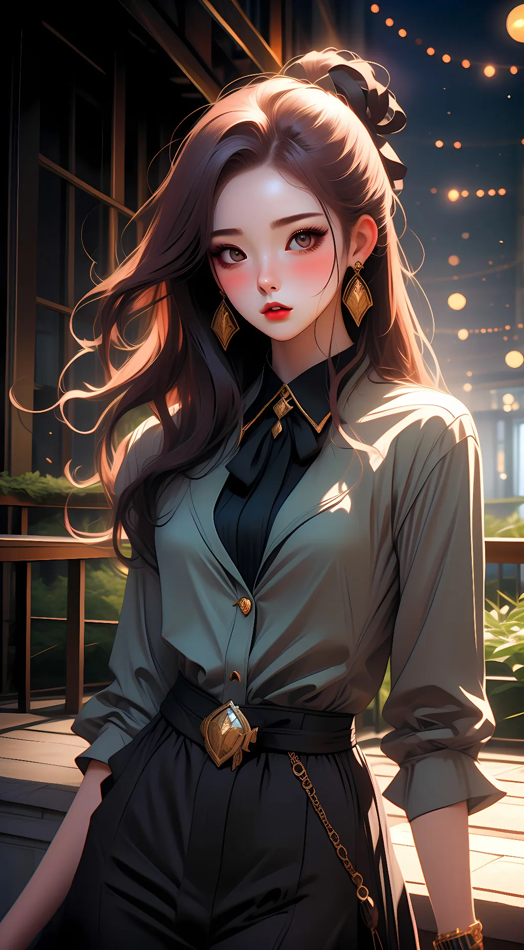 ai character: Lucinda  background