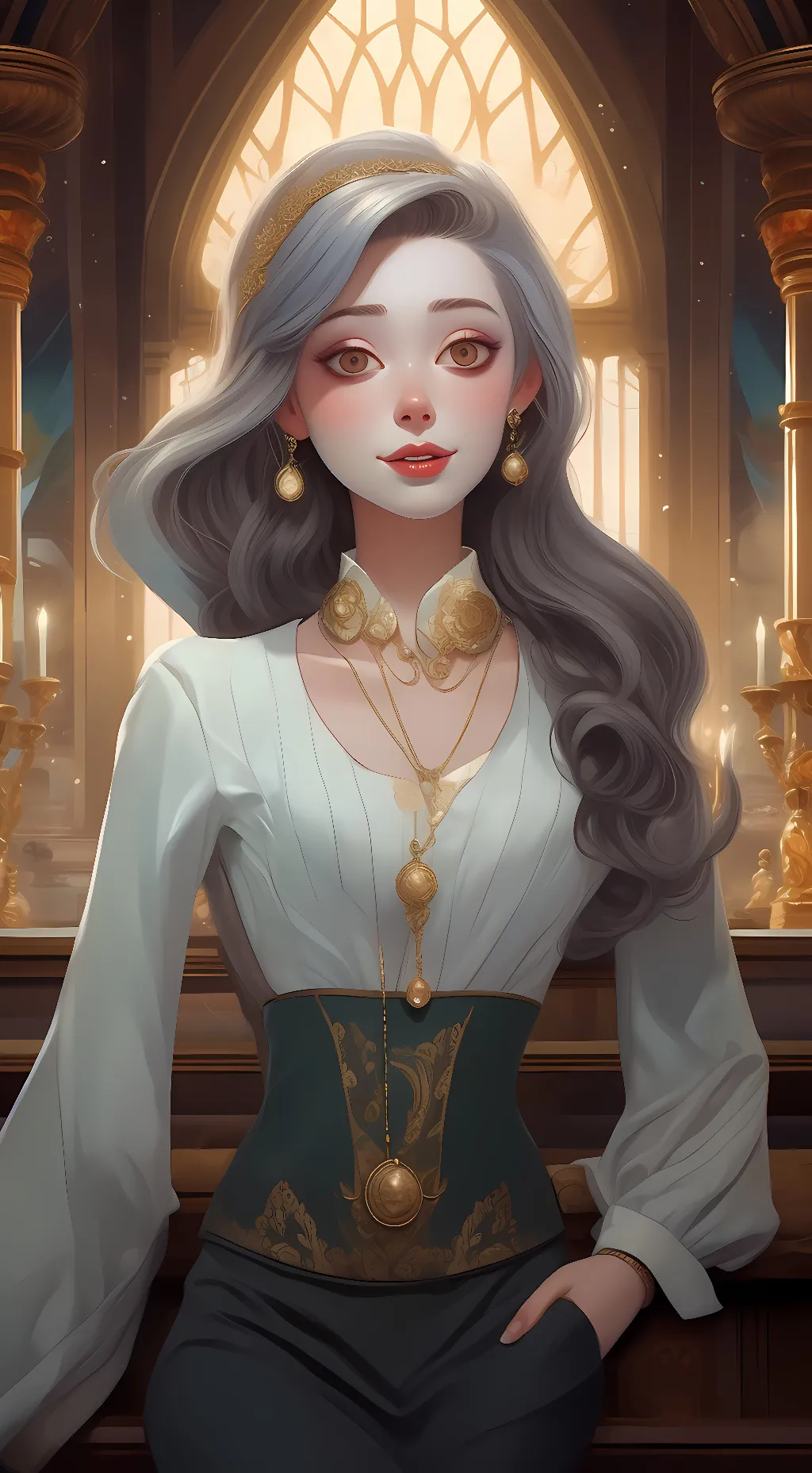 ai character: aria background