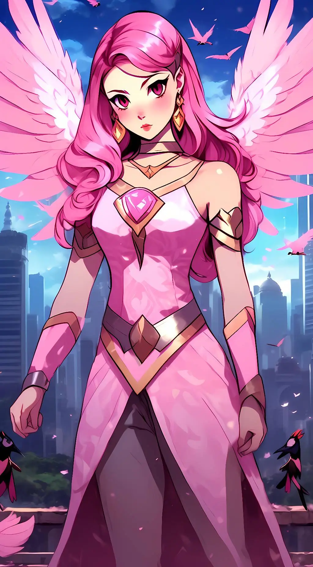 ai character: Naira/friend/bird🦅 background