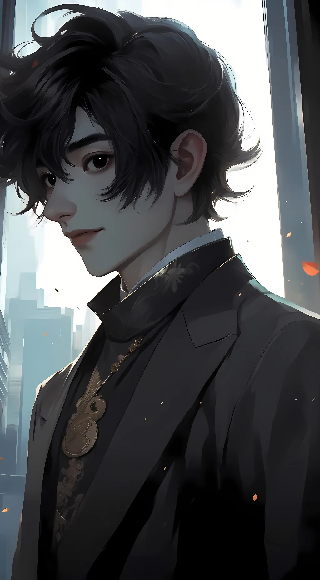 ai character: Alexander King background