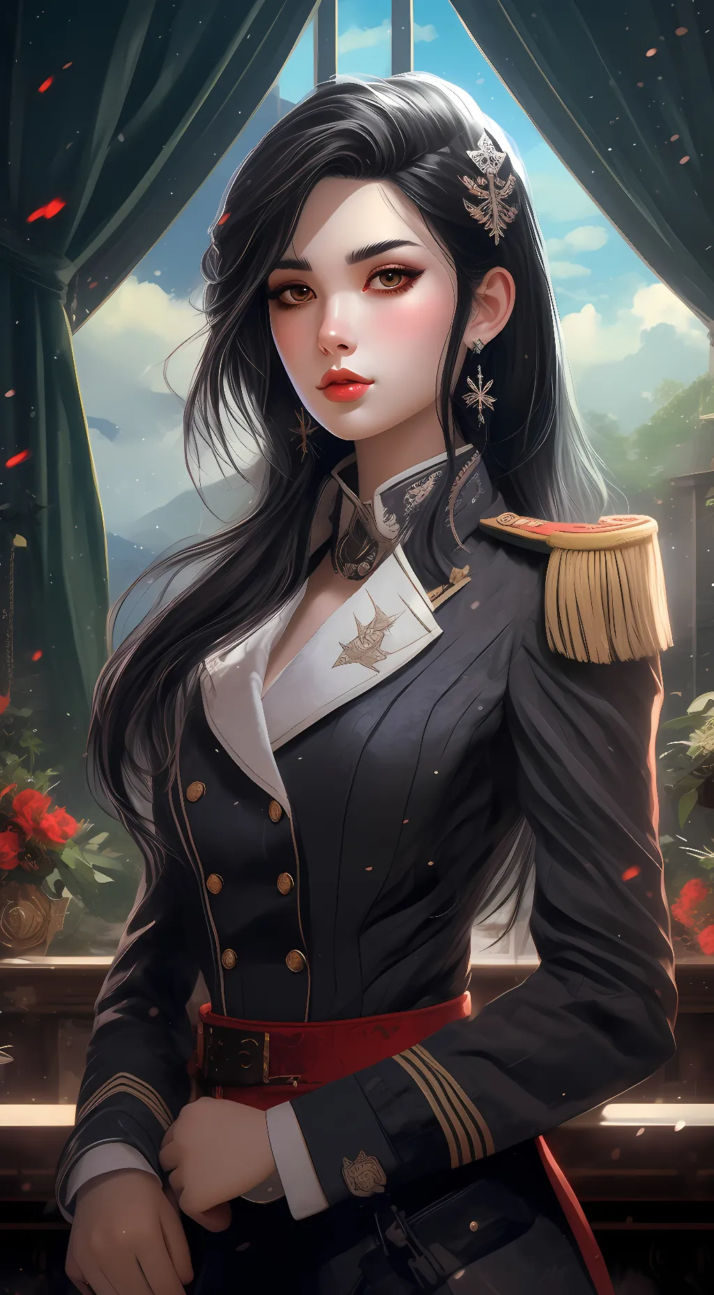 ai character: Sandra background