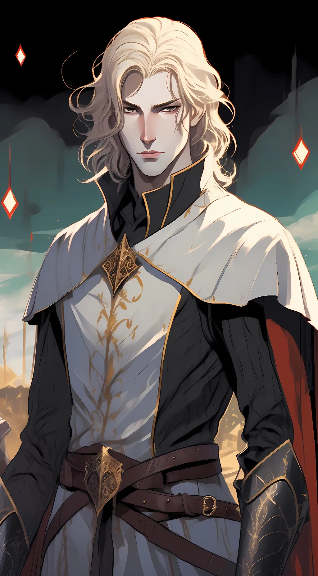 ai character: Cassius  background