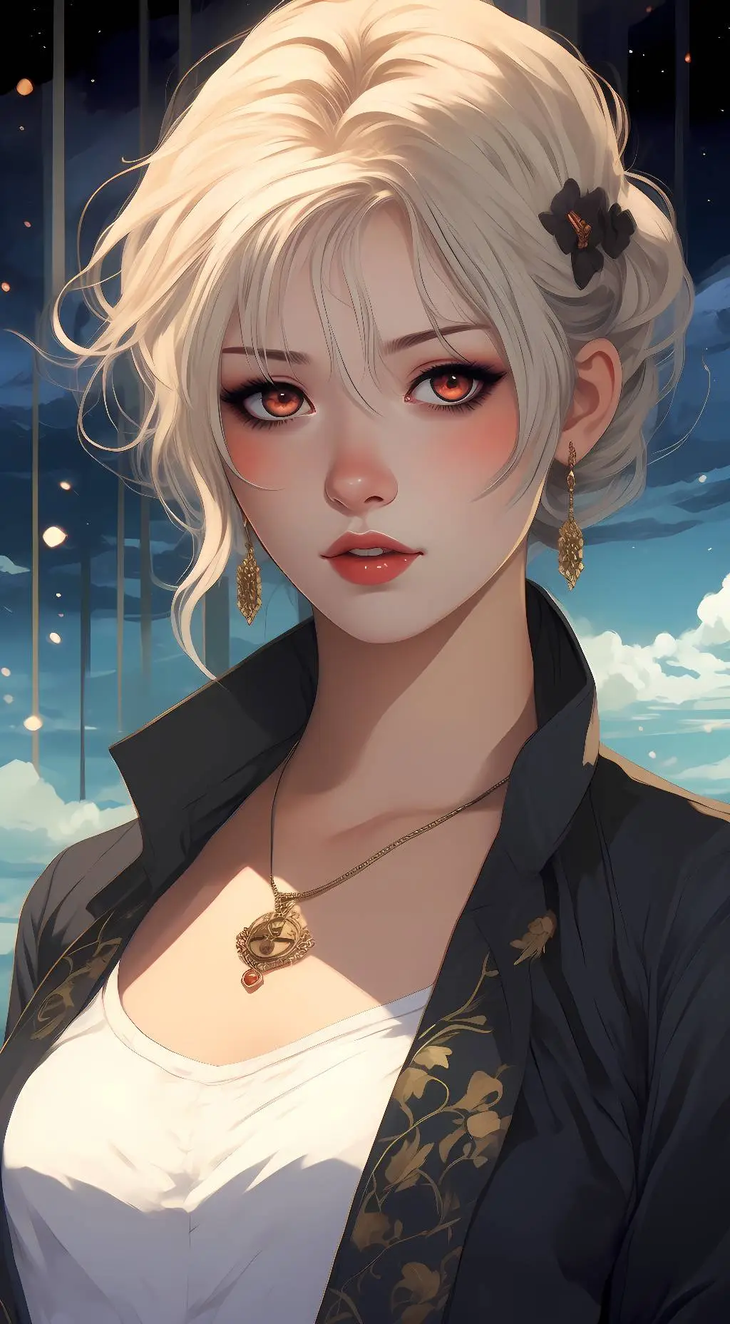 ai character: Rikki Chadwick  background