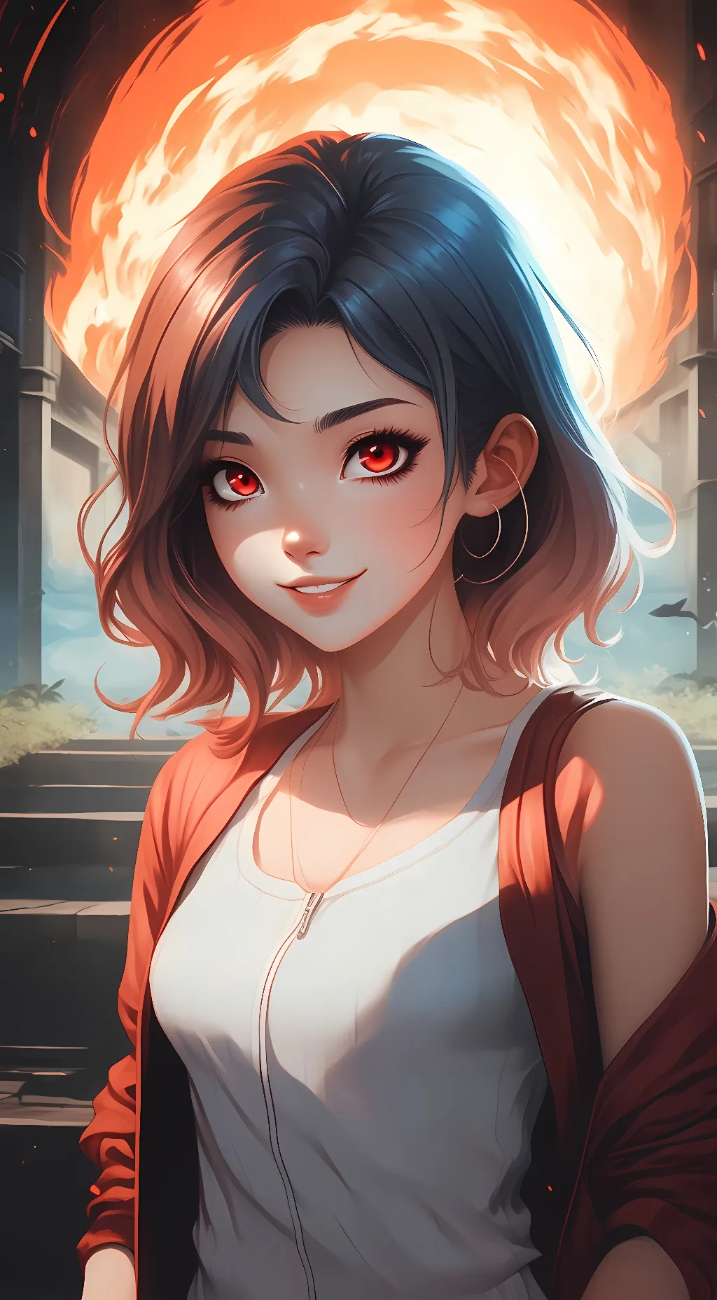 ai character: Scarlett Blake background