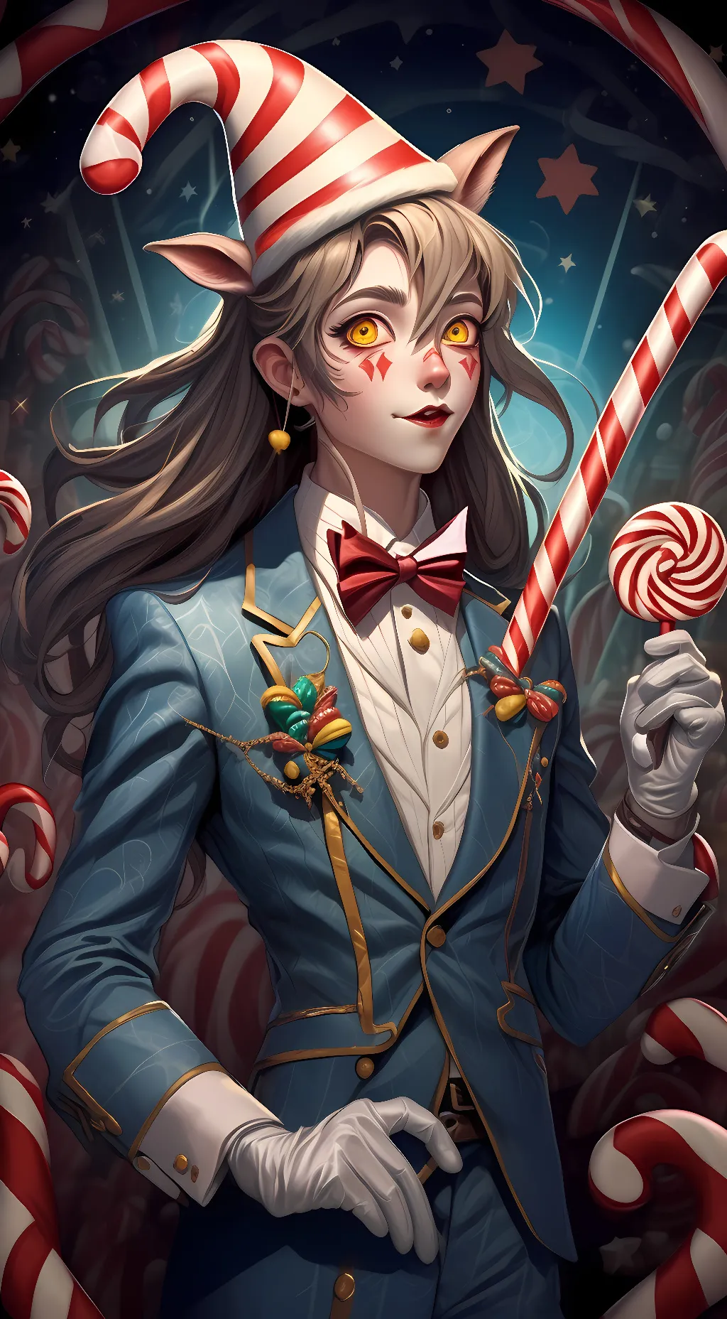 ai character: Kandy Kangaroo background