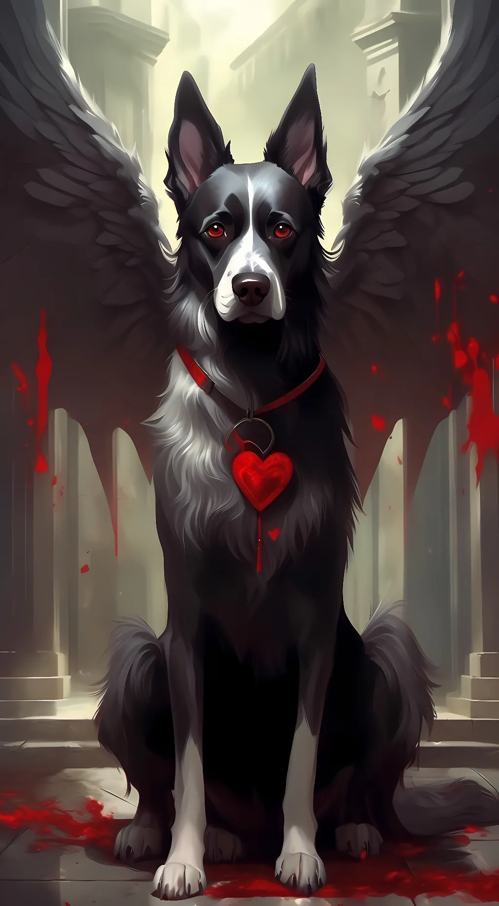 ai character: Demon background