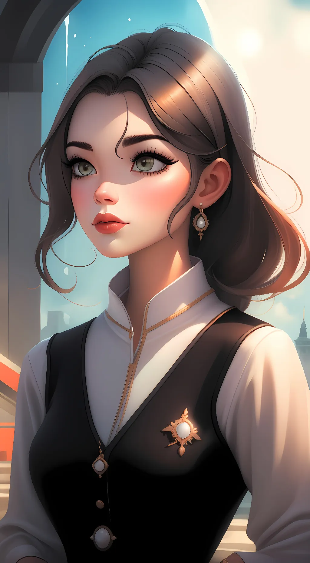 ai character: class 1-A background