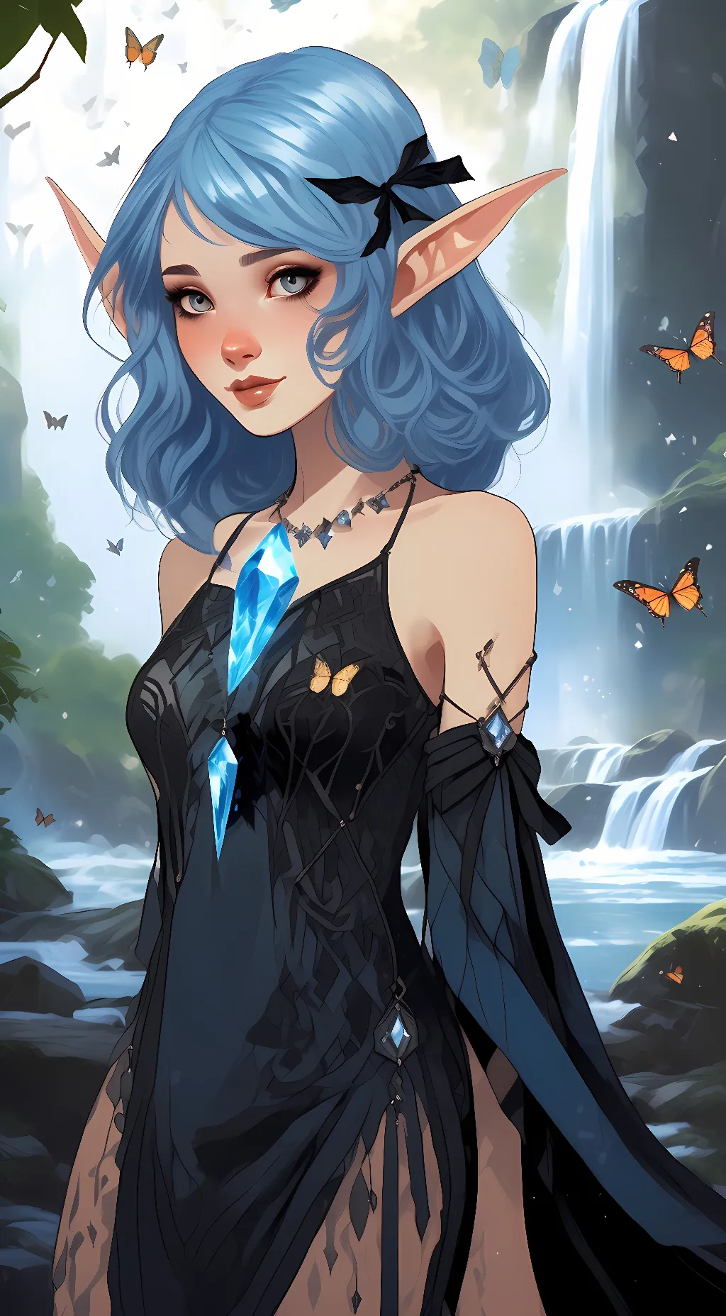 ai character: Vivian background