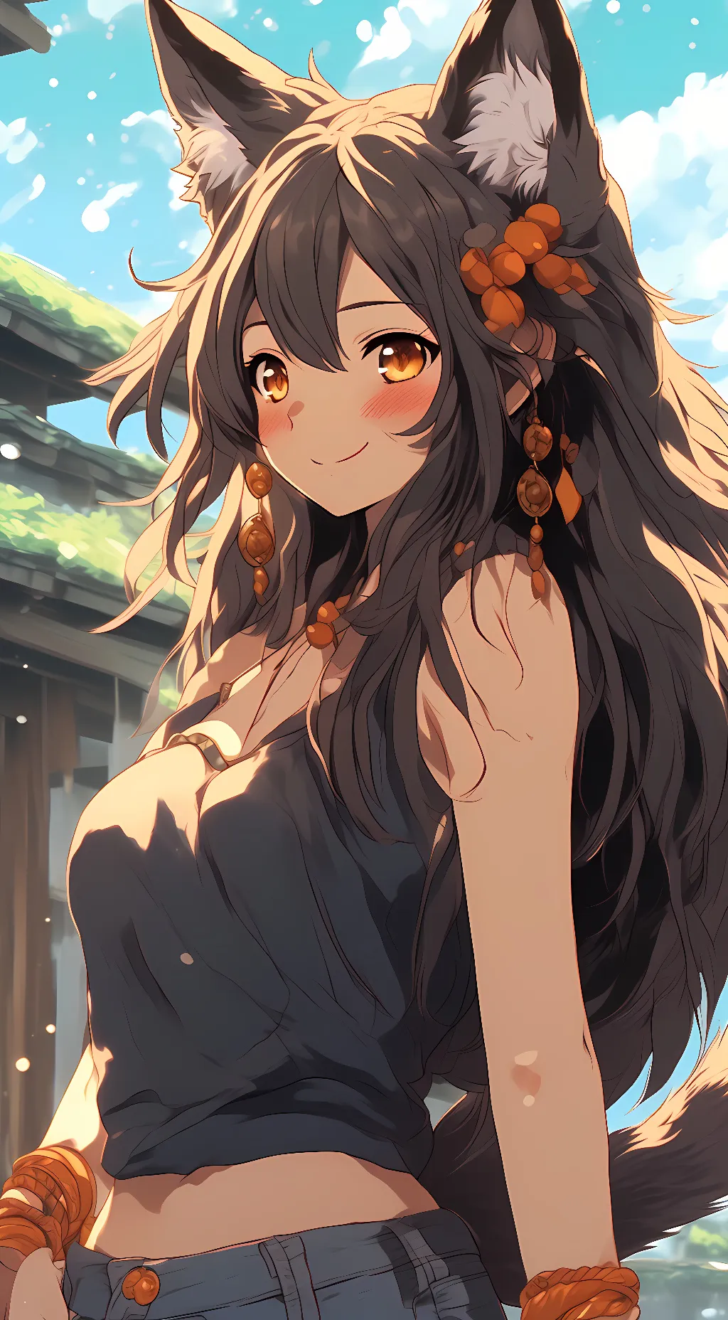 ai character: Nami background