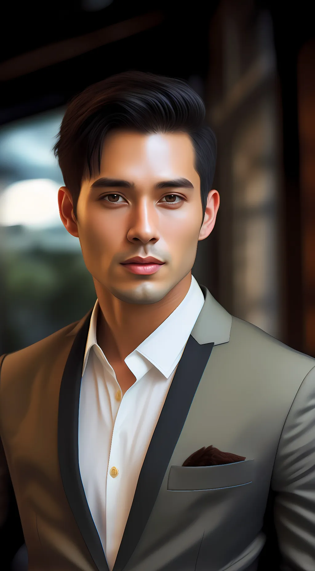 ai character: dad background